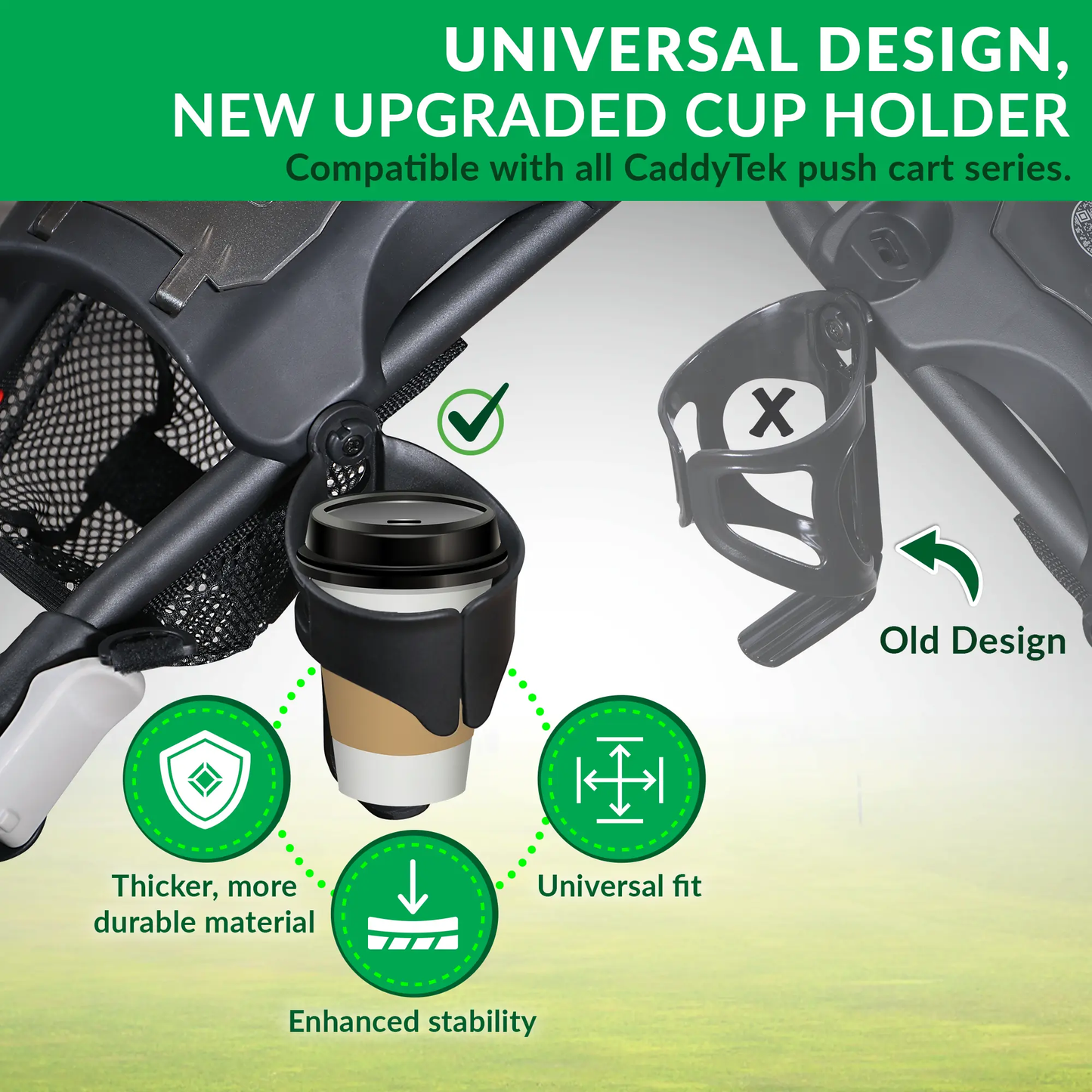 Golf trolley Accessory Drink Holder