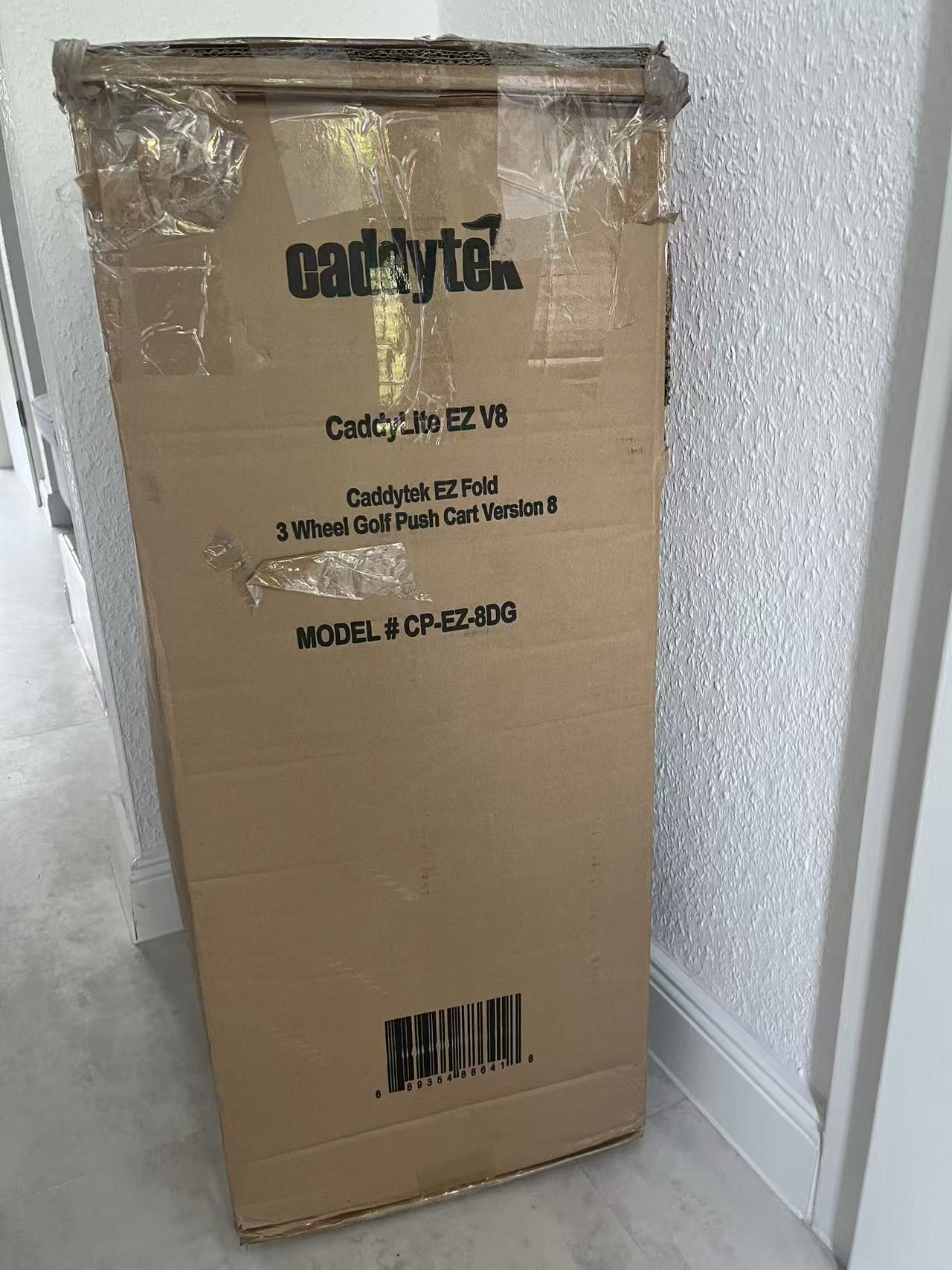 Caddytek golf trolley Used in German