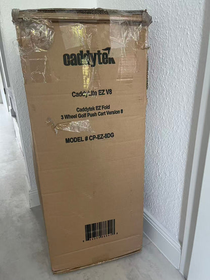 Caddytek golf trolley Used in German