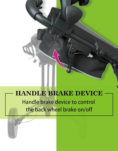 Newfly ONE Golf Trolley 3 Wheel Push Carts(LIKE NEW)