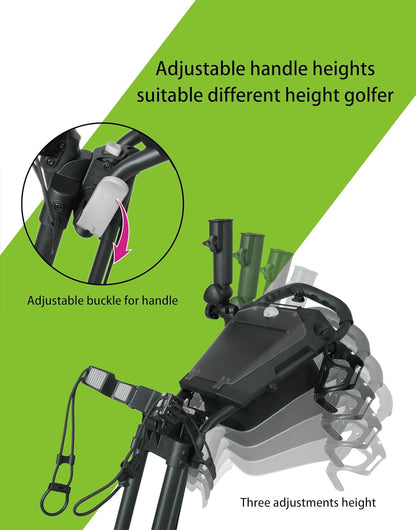 Newfly ONE Golf Trolley 3 Wheel Push Carts(LIKE NEW)