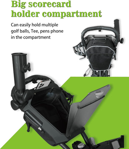 Newfly ONE Golf Trolley 3 Wheel Push Carts(LIKE NEW)