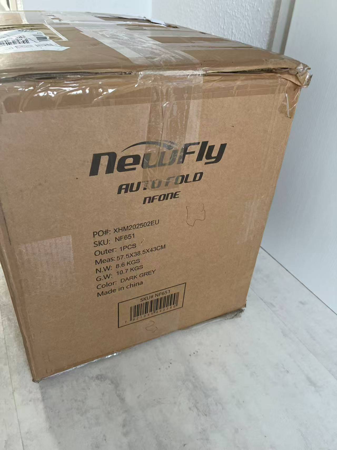 Newfly ONE Golf Trolley 3 Wheel Push Carts(LIKE NEW)