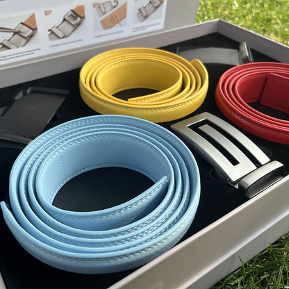 Golf Belt Set – 3 Colours & 3 Interchangeable Buckles