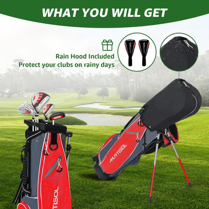 Junior Golf Club Set Ages (9-12) Right Hand for Boys Girls