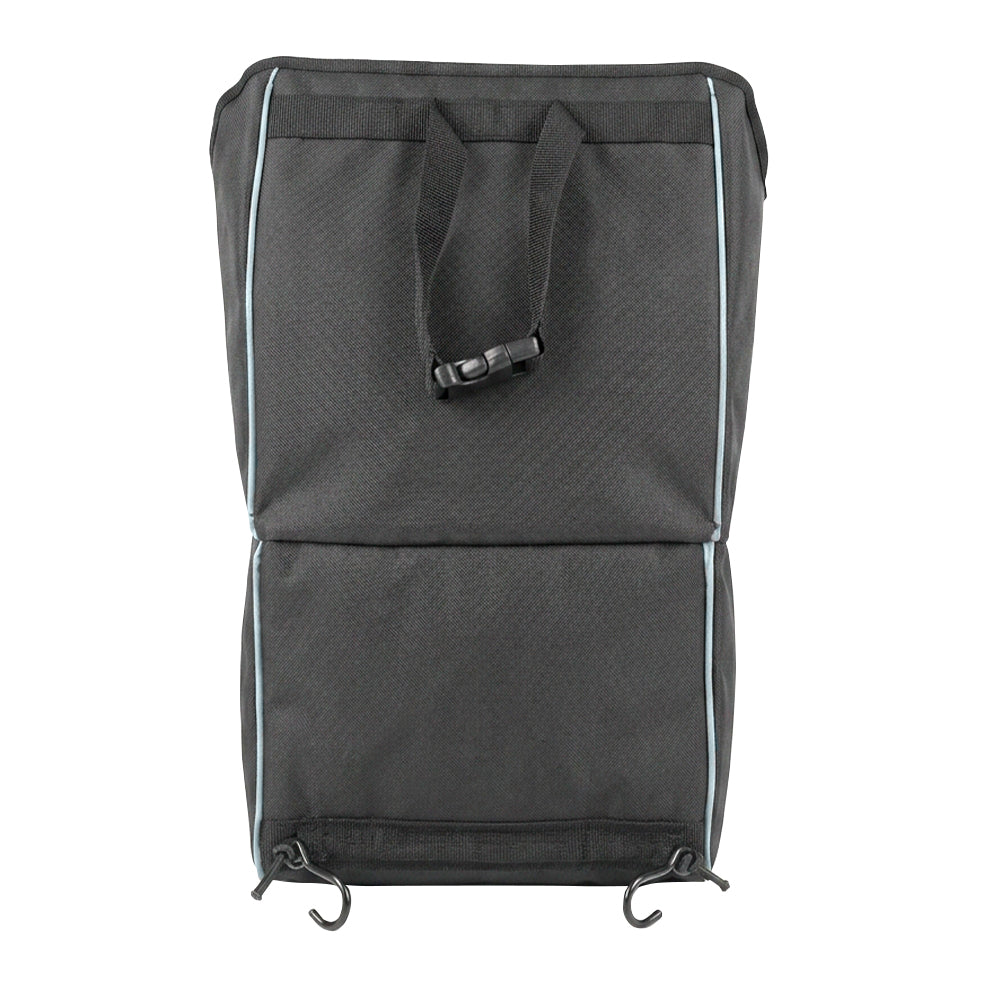 Storage bag with cooler bag for golf trolley