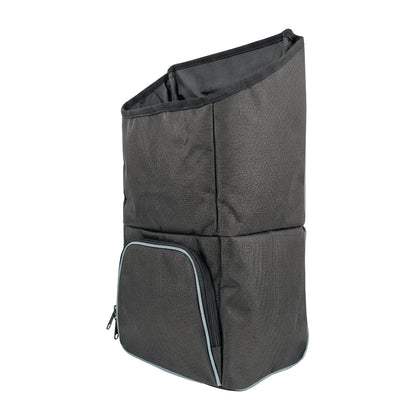 Storage bag with cooler bag for golf trolley