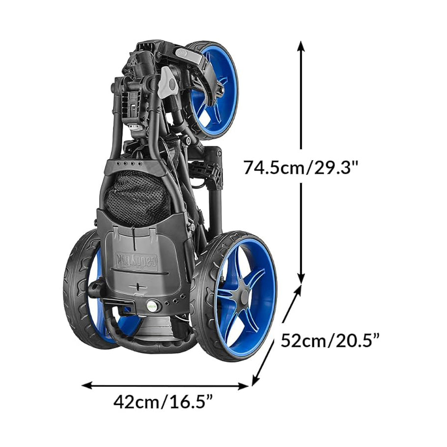 Caddytek Golf Push Trolley 3 Wheels CaddyLite One – Swivel Version 8