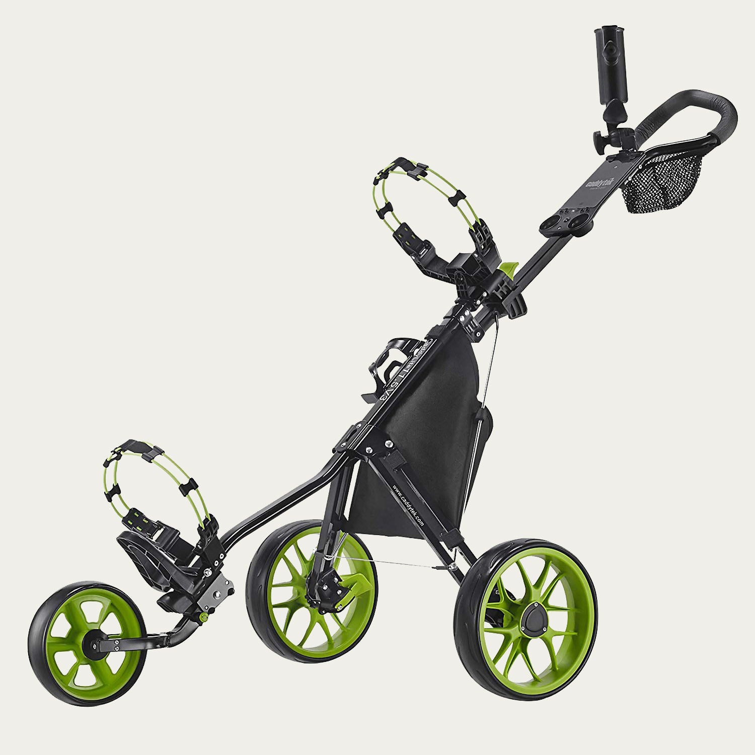 golf trolley 3 wheels light pull cart suitable women and kids