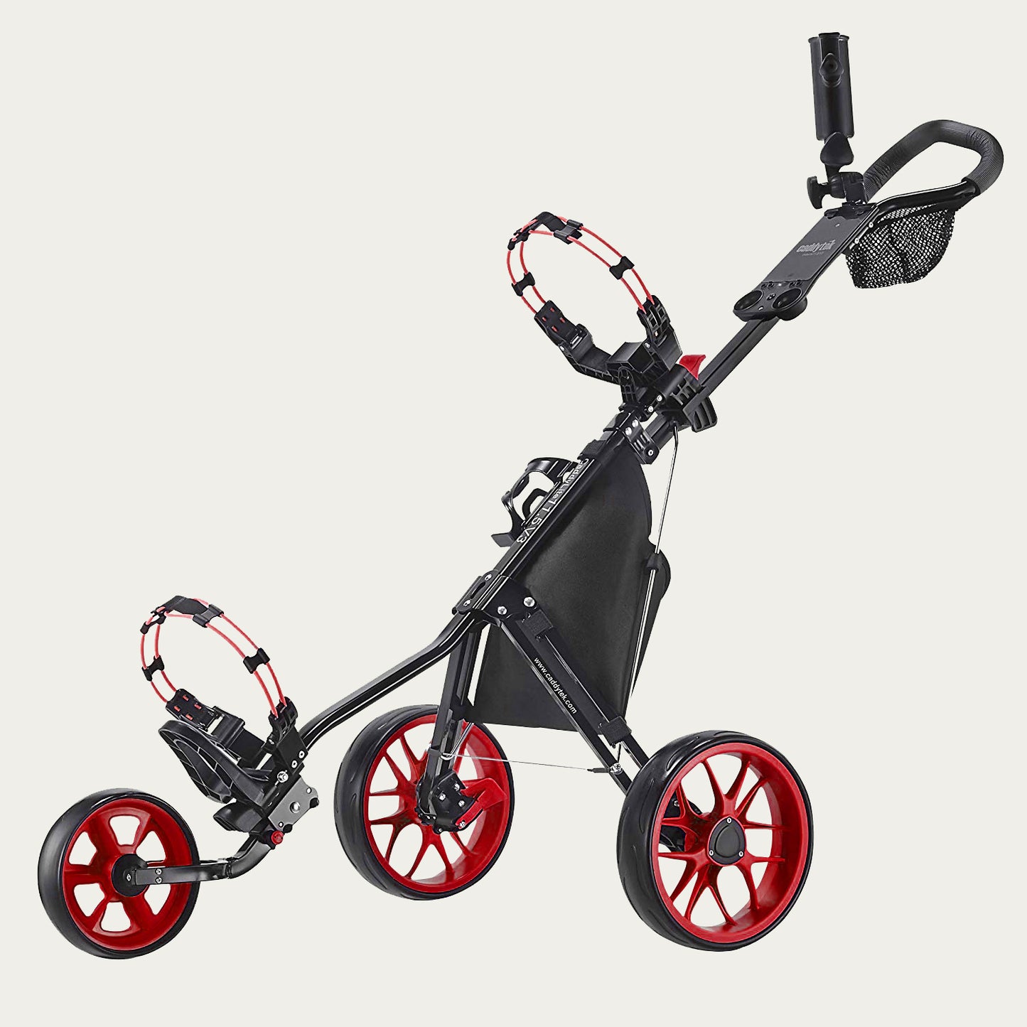 golf trolley 3 wheels light pull cart suitable women and kids