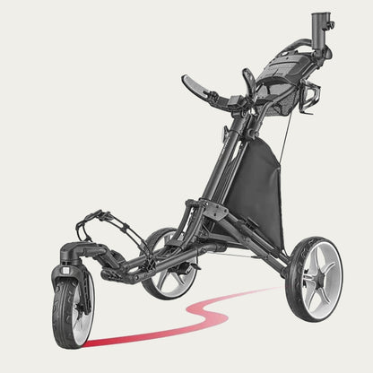 caddytek golf 3 wheels push trolley