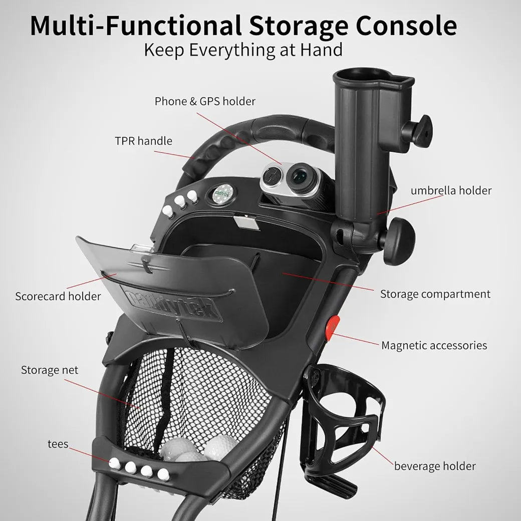 Caddytek Golf Push Trolley CaddyLite One – Swivel Version 8