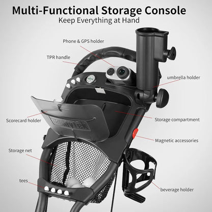 Caddytek Golf Push Trolley CaddyLite One – Swivel Version 8