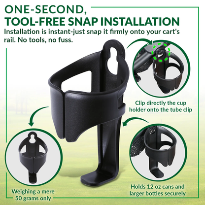 Golf trolley Accessory Drink Holder