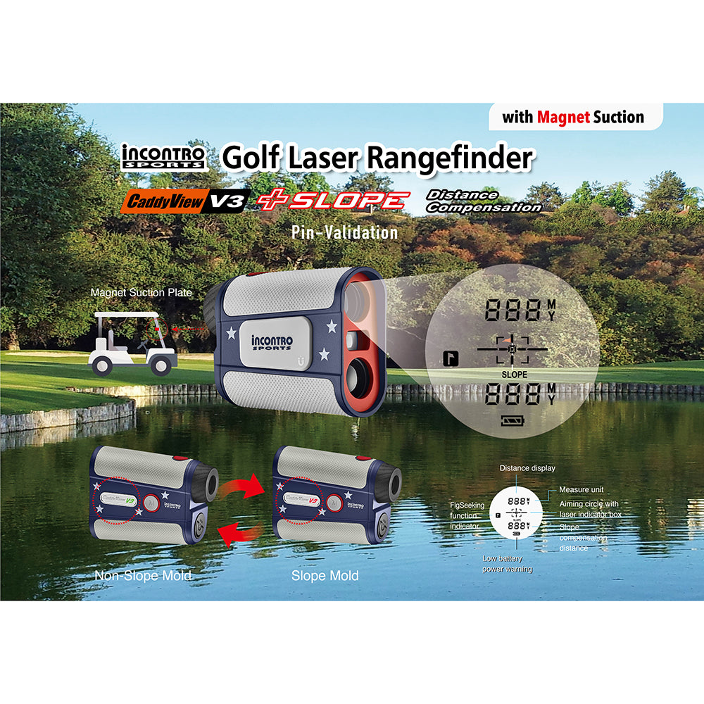 Incontro Sports Golf Laser Rangefinder V3