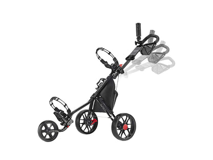 golf trolley 3 wheels light pull cart suitable women and kids