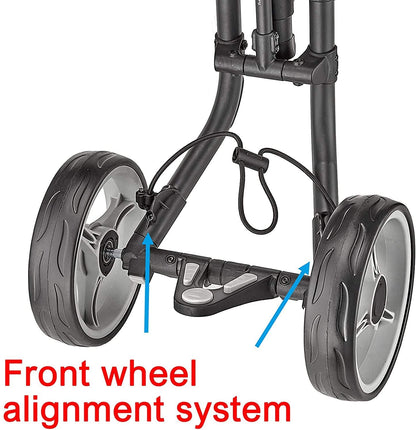 CaddyTek  Golf Push Trolley 4 Wheels  Explorer Version 8