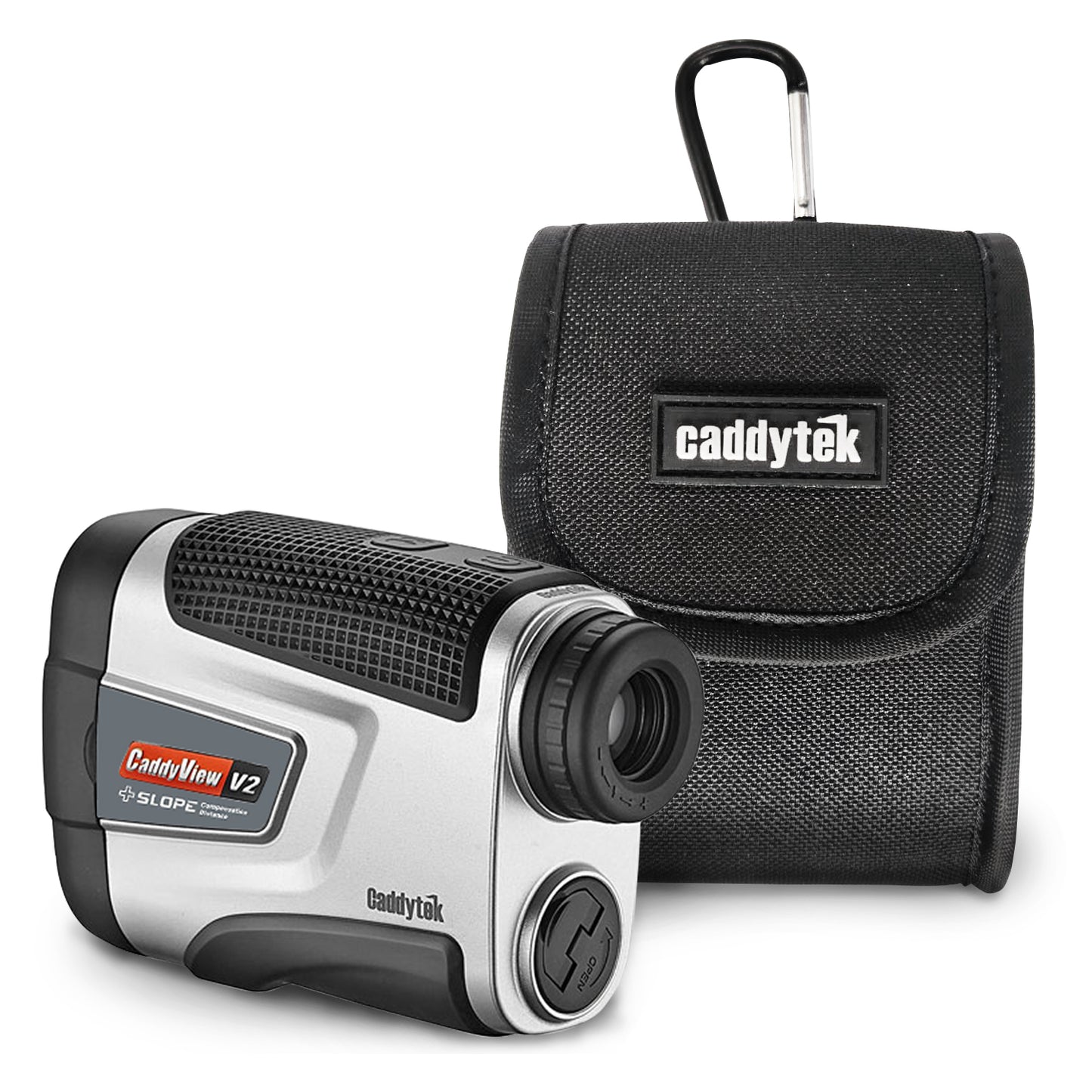 Caddytek Golf Laser Range Finders CaddyView V2 +Slope & FlagSeeking